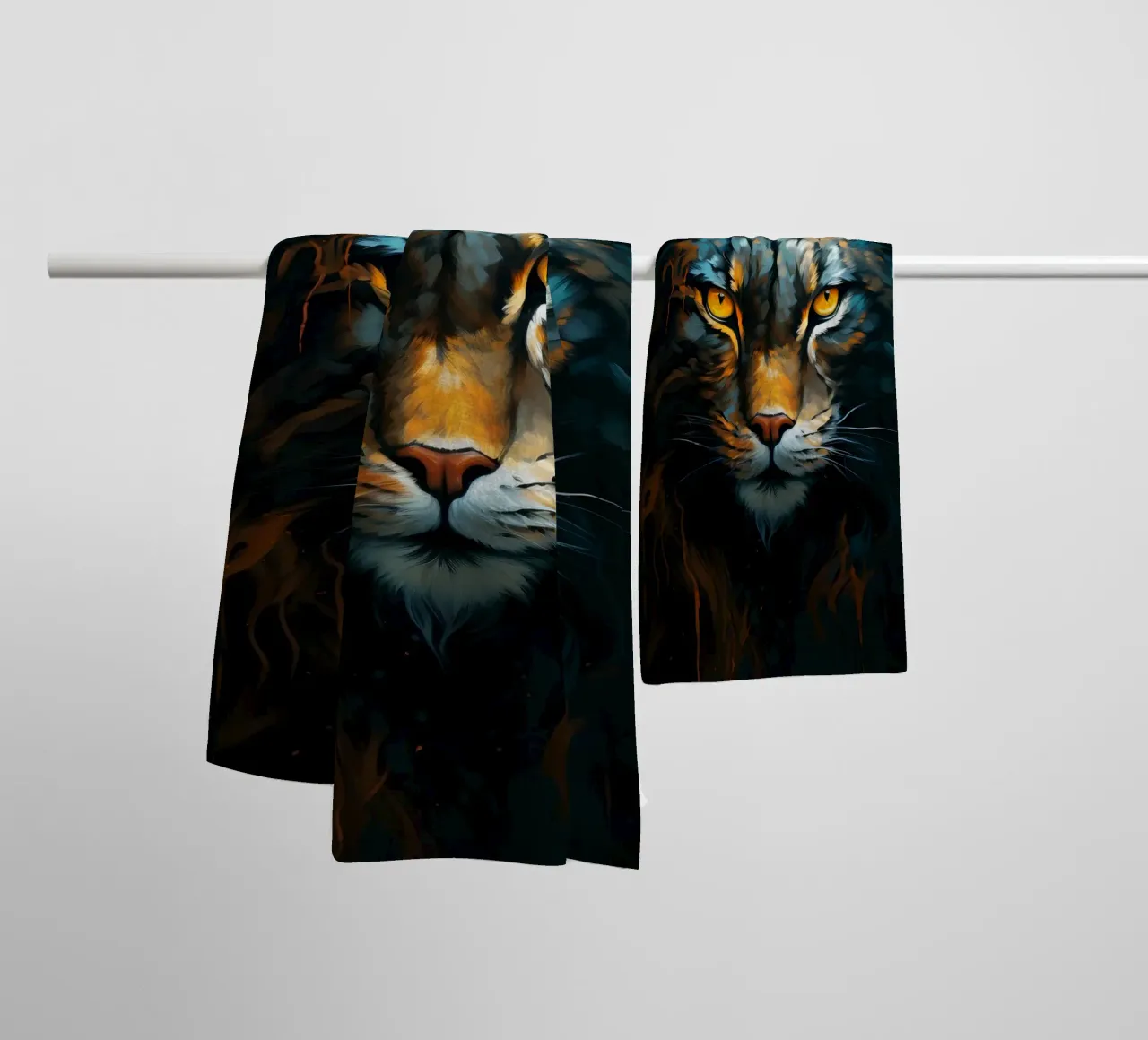 Lynx Fantasy asciugamano da bagno da Mateo