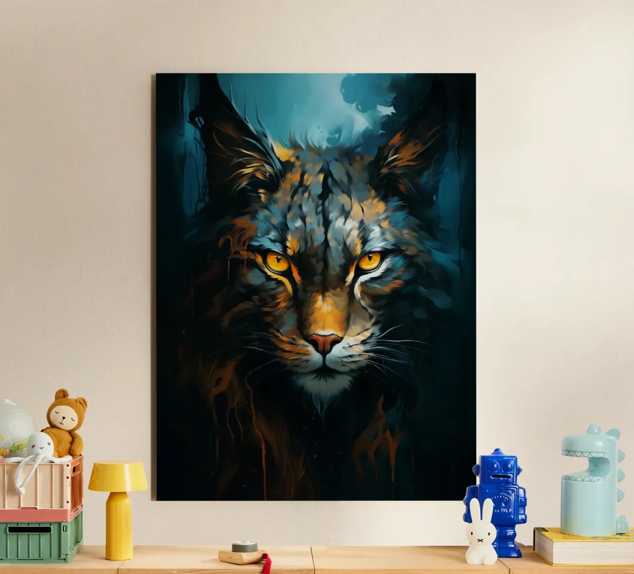 Lynx Fantasy alluminio dibond da Mateo
