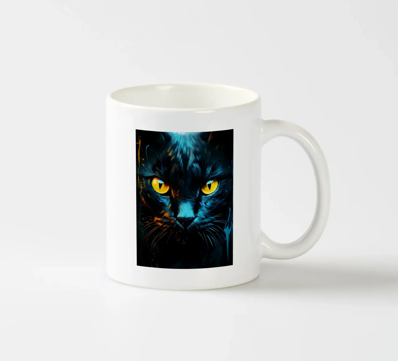 Cat Fantasy tazza in ceramica da Mateo