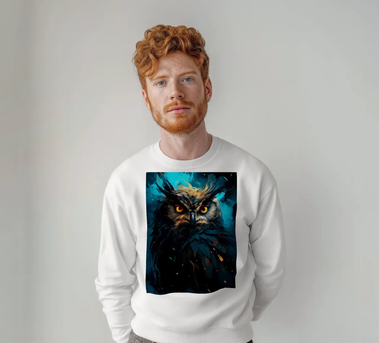 Owl Fantasy felpa da Mateo