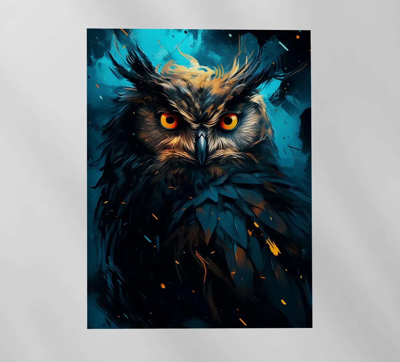 Owl Fantasy pellicola backlit da Mateo