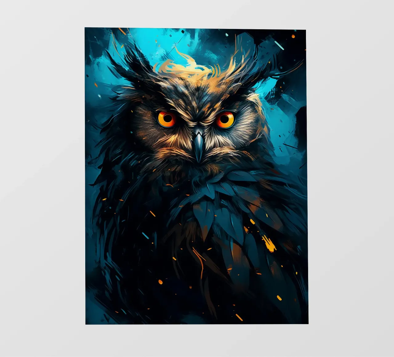 Owl Fantasy pellicola backlit da Mateo