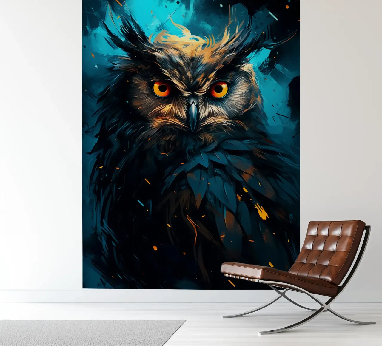 Owl Fantasy Fototapete von Mateo