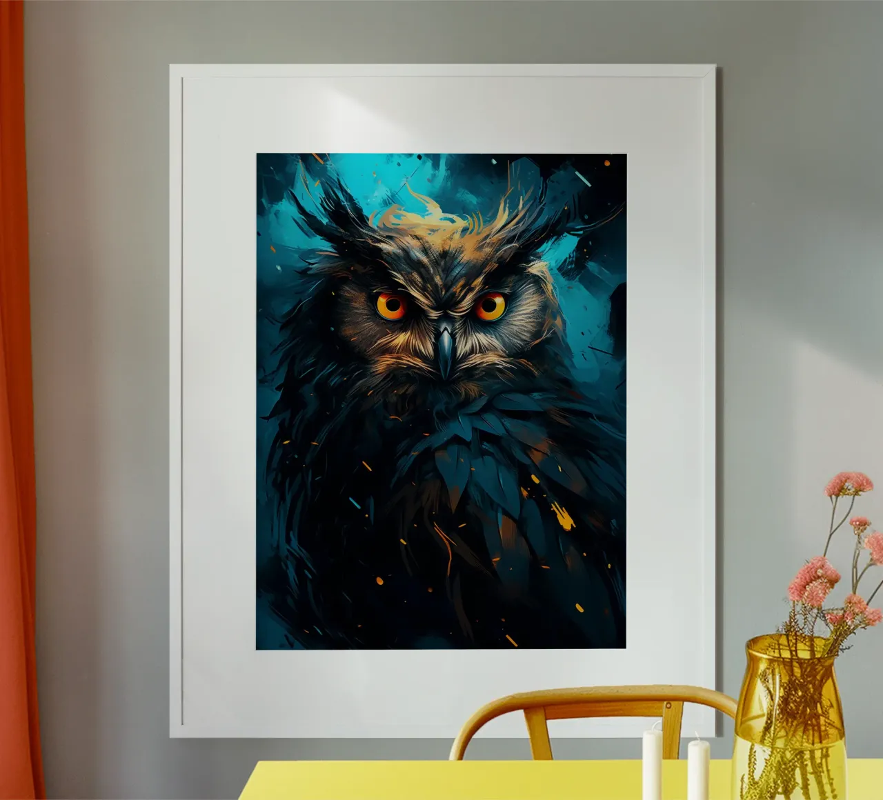 Owl Fantasy poster da Mateo