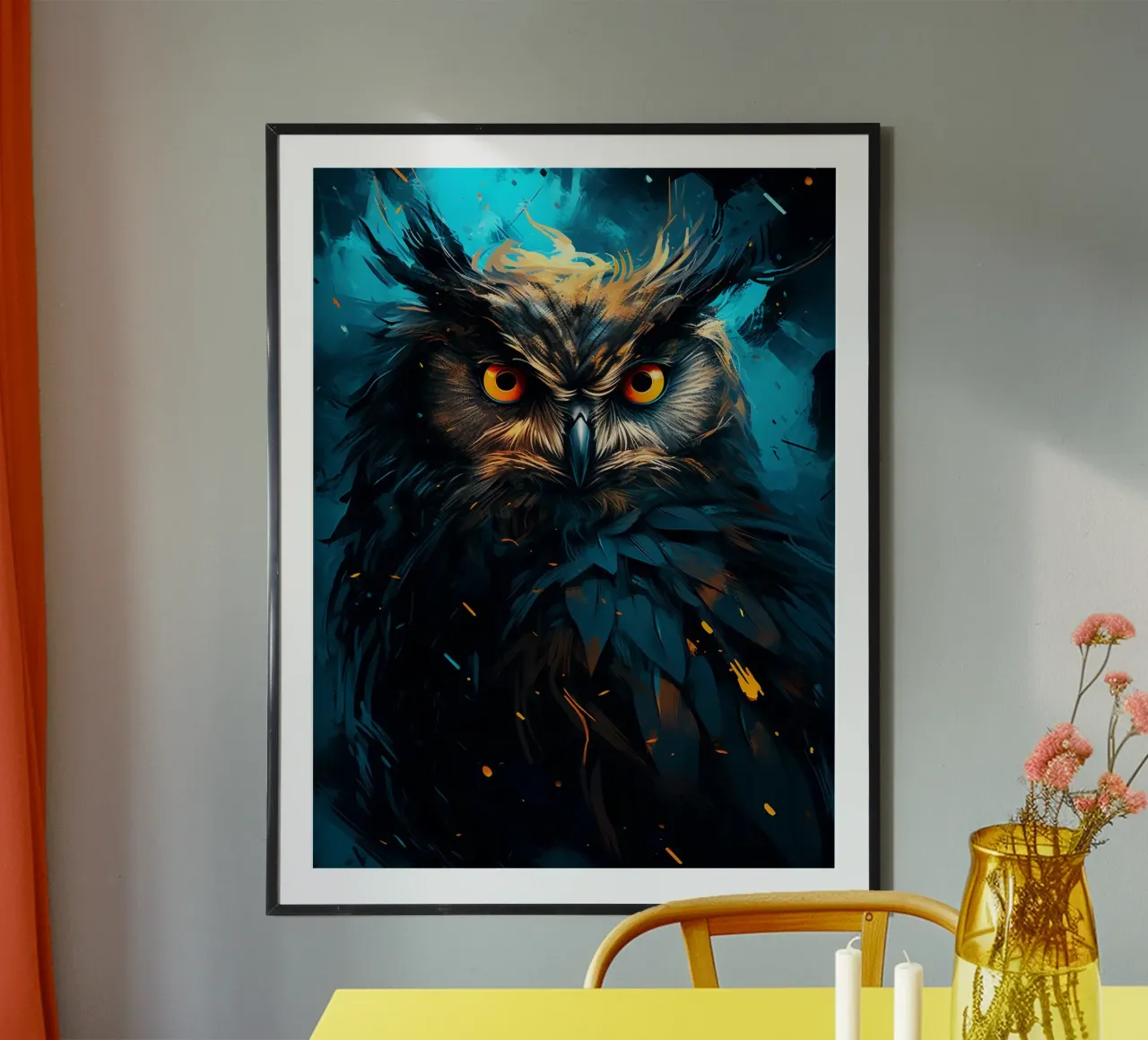 Owl Fantasy poster da Mateo