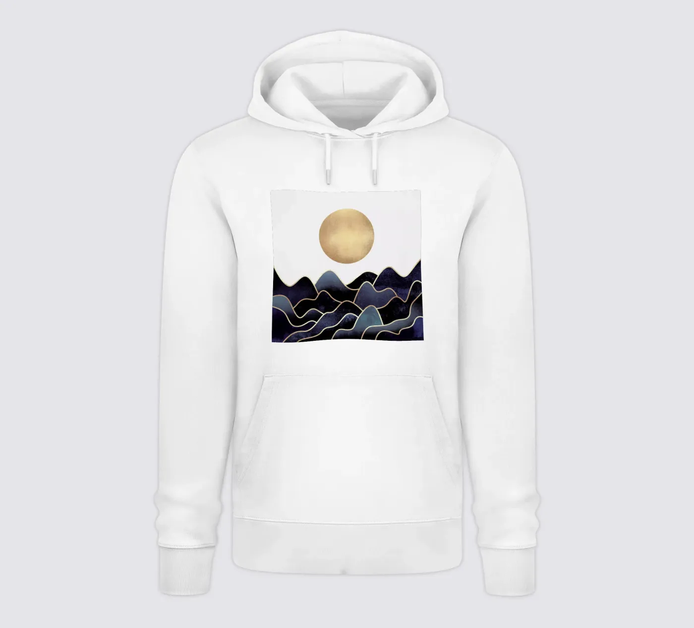 Waves hoodie by Elisabeth Fredriksson