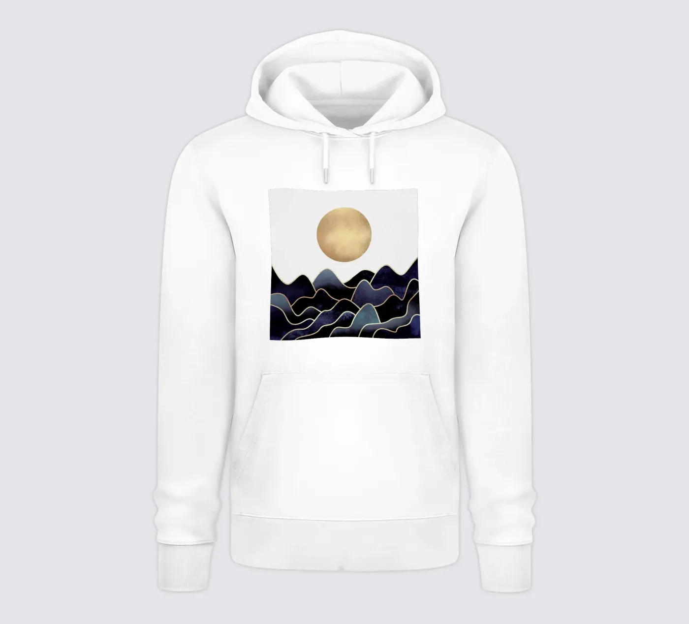 Waves hoodie by Elisabeth Fredriksson