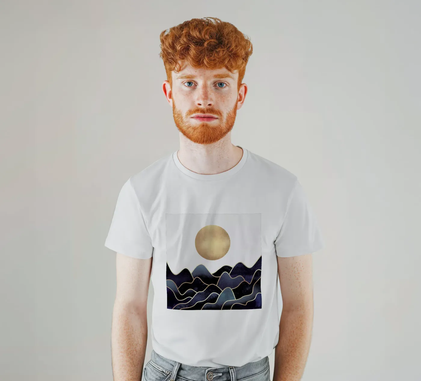 Waves t-shirt da Elisabeth Fredriksson