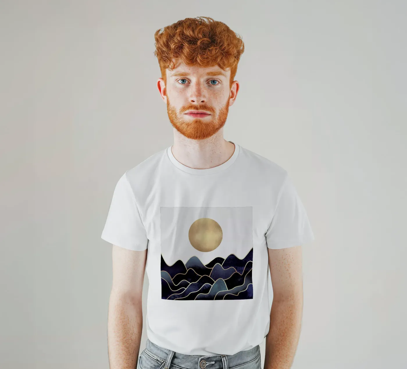 Waves t-shirt da Elisabeth Fredriksson