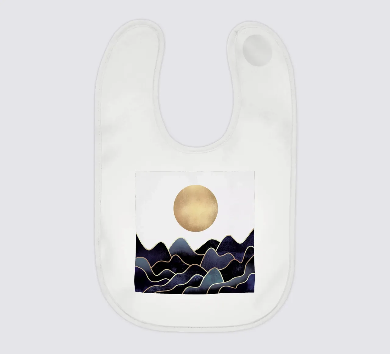 Waves Babylätzchen von Elisabeth Fredriksson