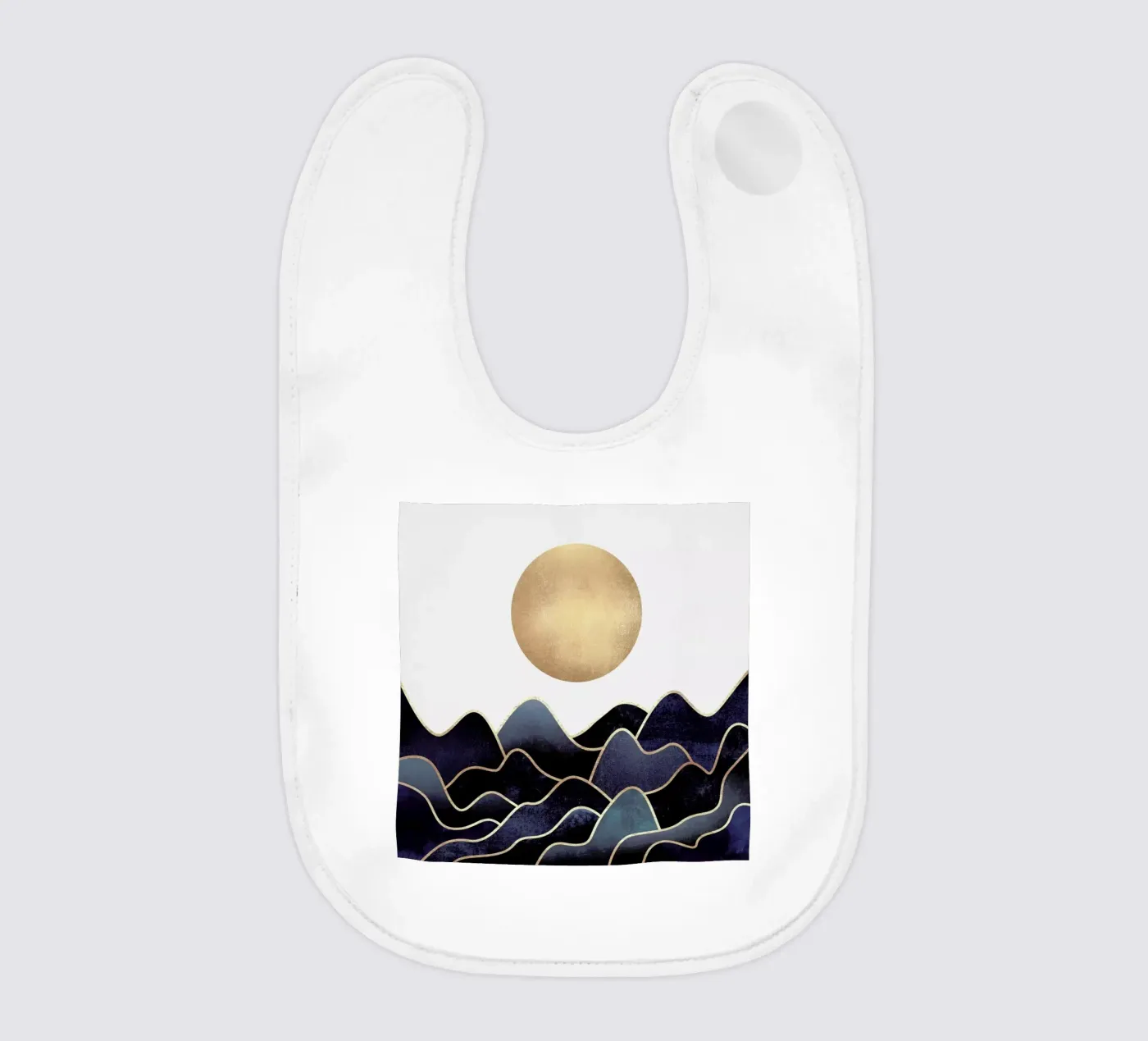 Waves Babylätzchen von Elisabeth Fredriksson