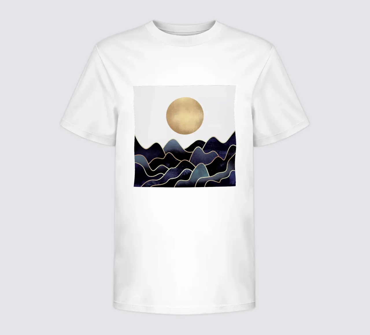 Waves t-shirt bambini da Elisabeth Fredriksson
