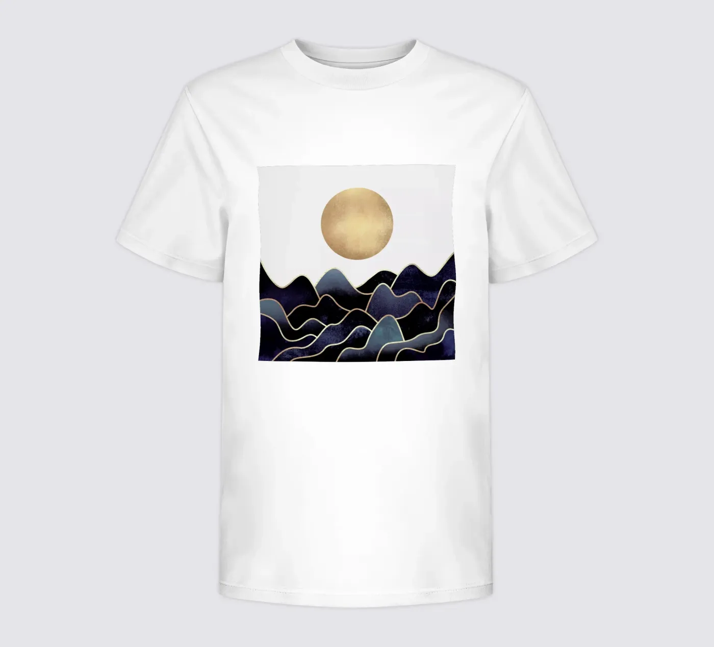 Waves t-shirt bambini da Elisabeth Fredriksson