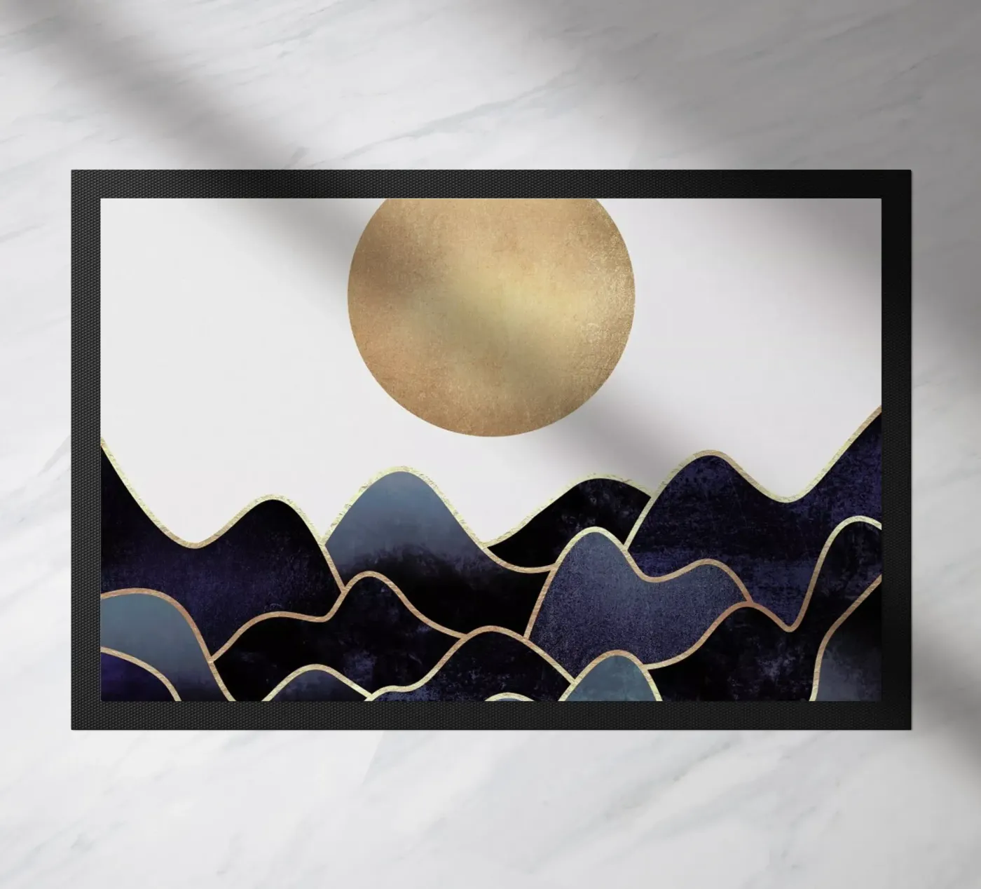Waves deurmat van Elisabeth Fredriksson