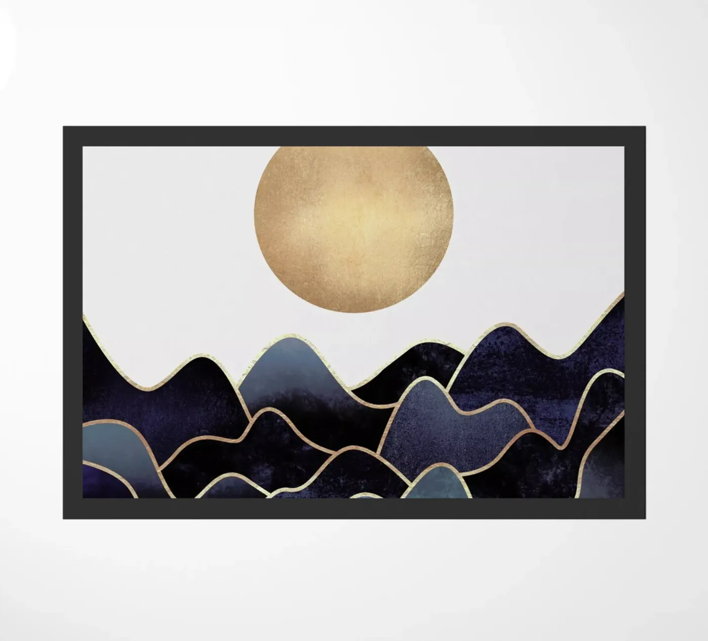 Waves deurmat van Elisabeth Fredriksson