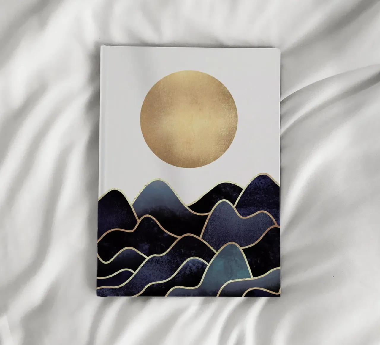 Waves notebook by Elisabeth Fredriksson