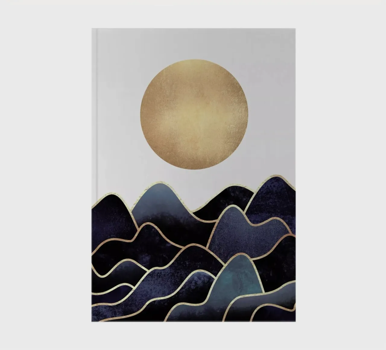 Waves notebook by Elisabeth Fredriksson