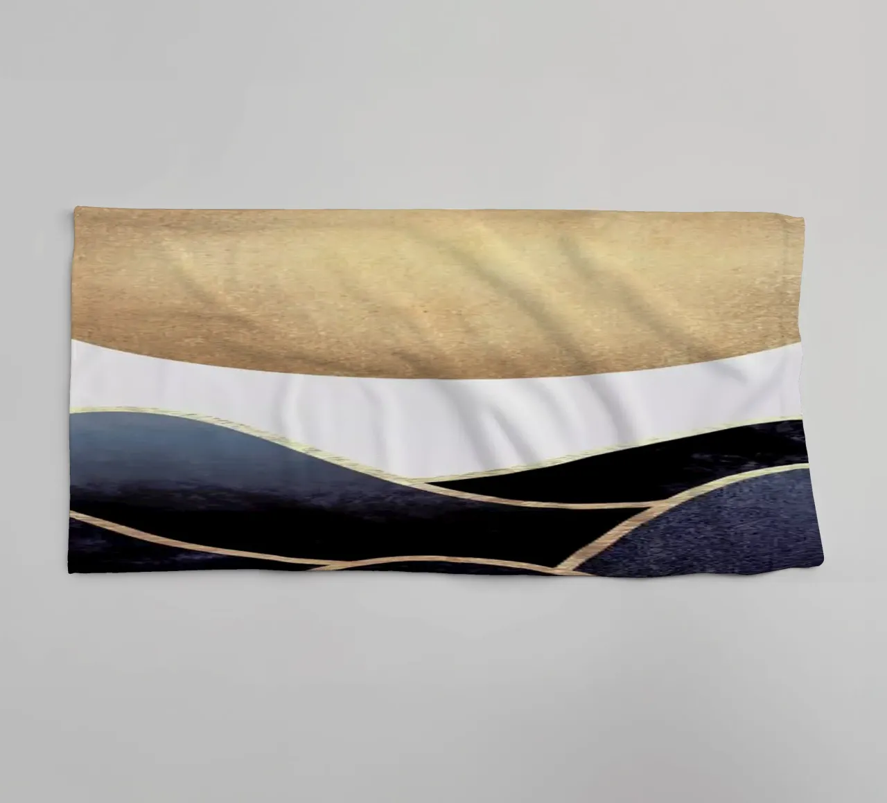 Waves badhanddoek van Elisabeth Fredriksson