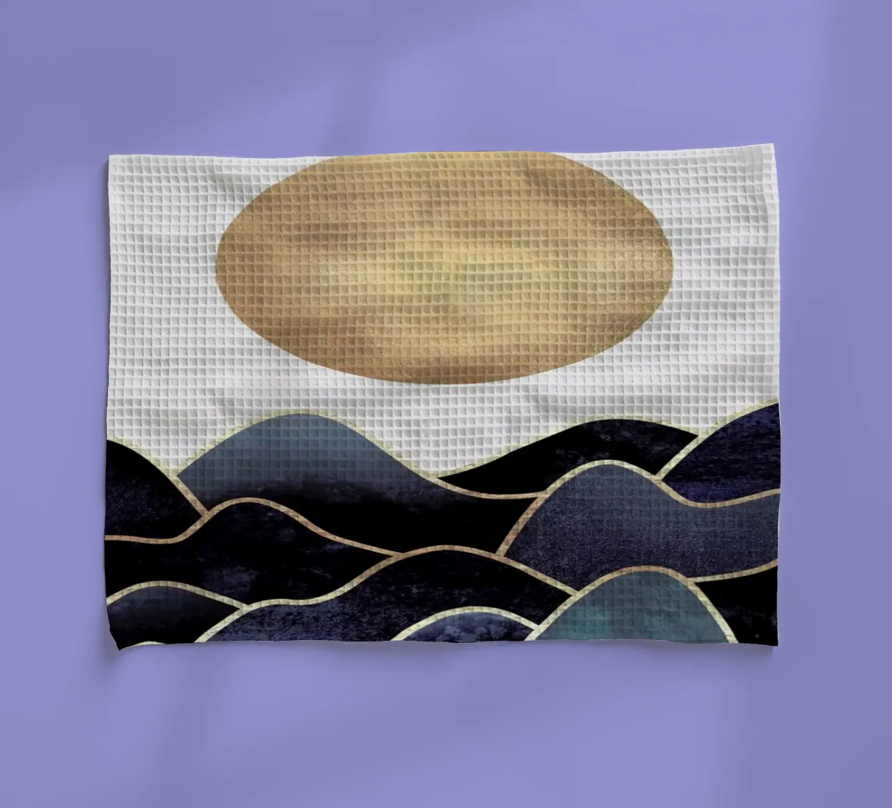 Waves torchon de Elisabeth Fredriksson