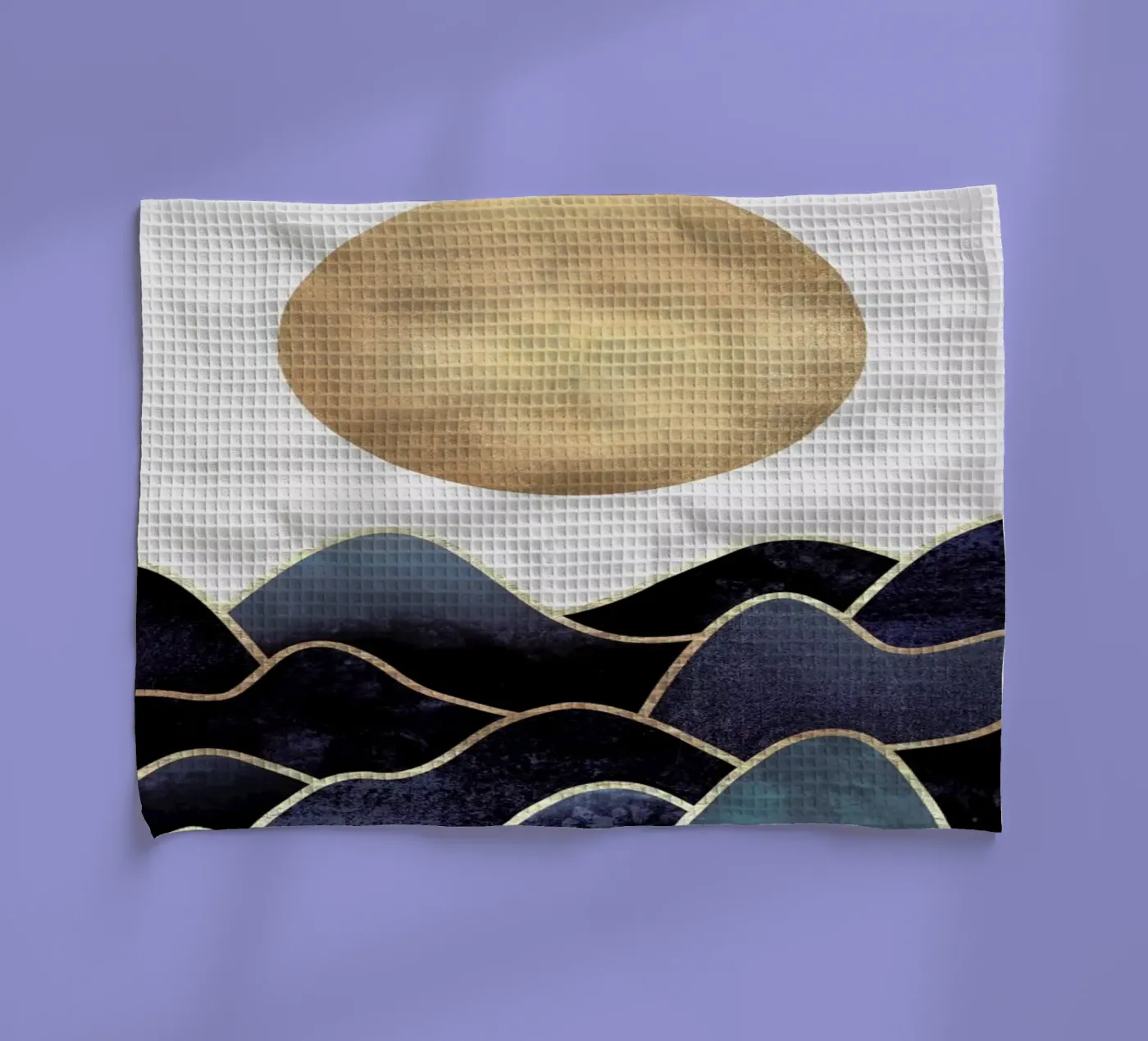 Waves Geschirrtuch von Elisabeth Fredriksson