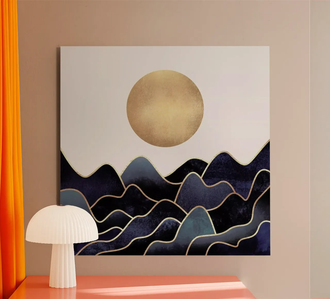 Waves alluminio dibond da Elisabeth Fredriksson