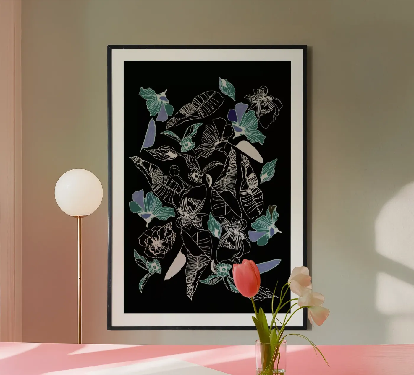 Wildflowers 1 poster da Céleste Hollak