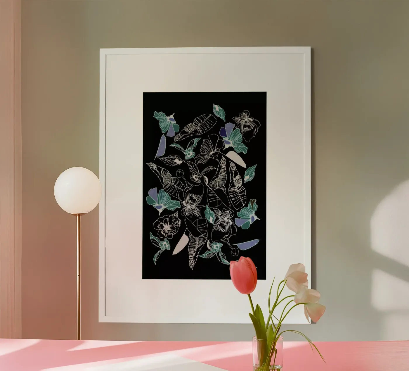 Wildflowers 1 poster da Céleste Hollak