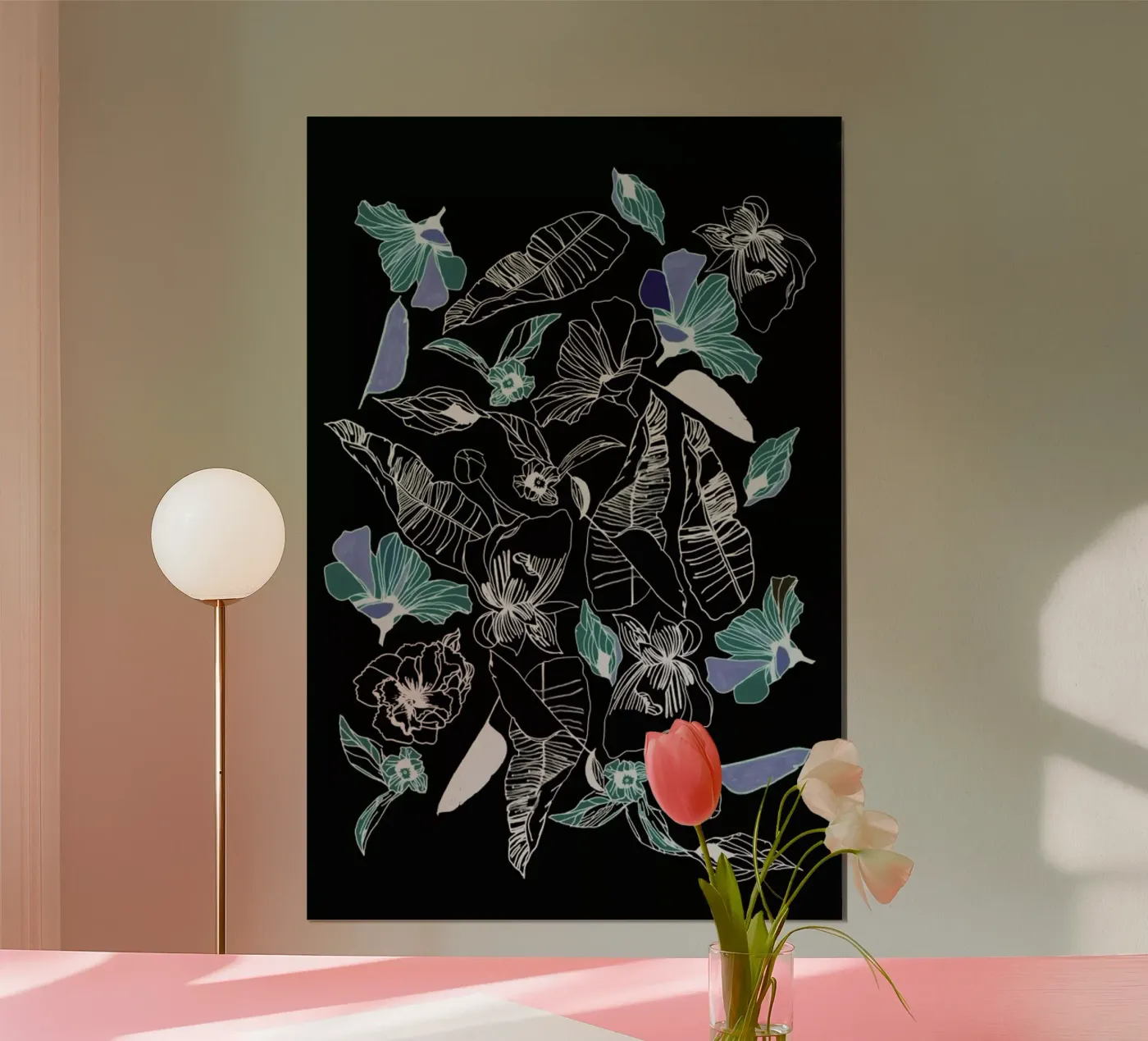Wildflowers 1 poster da Céleste Hollak