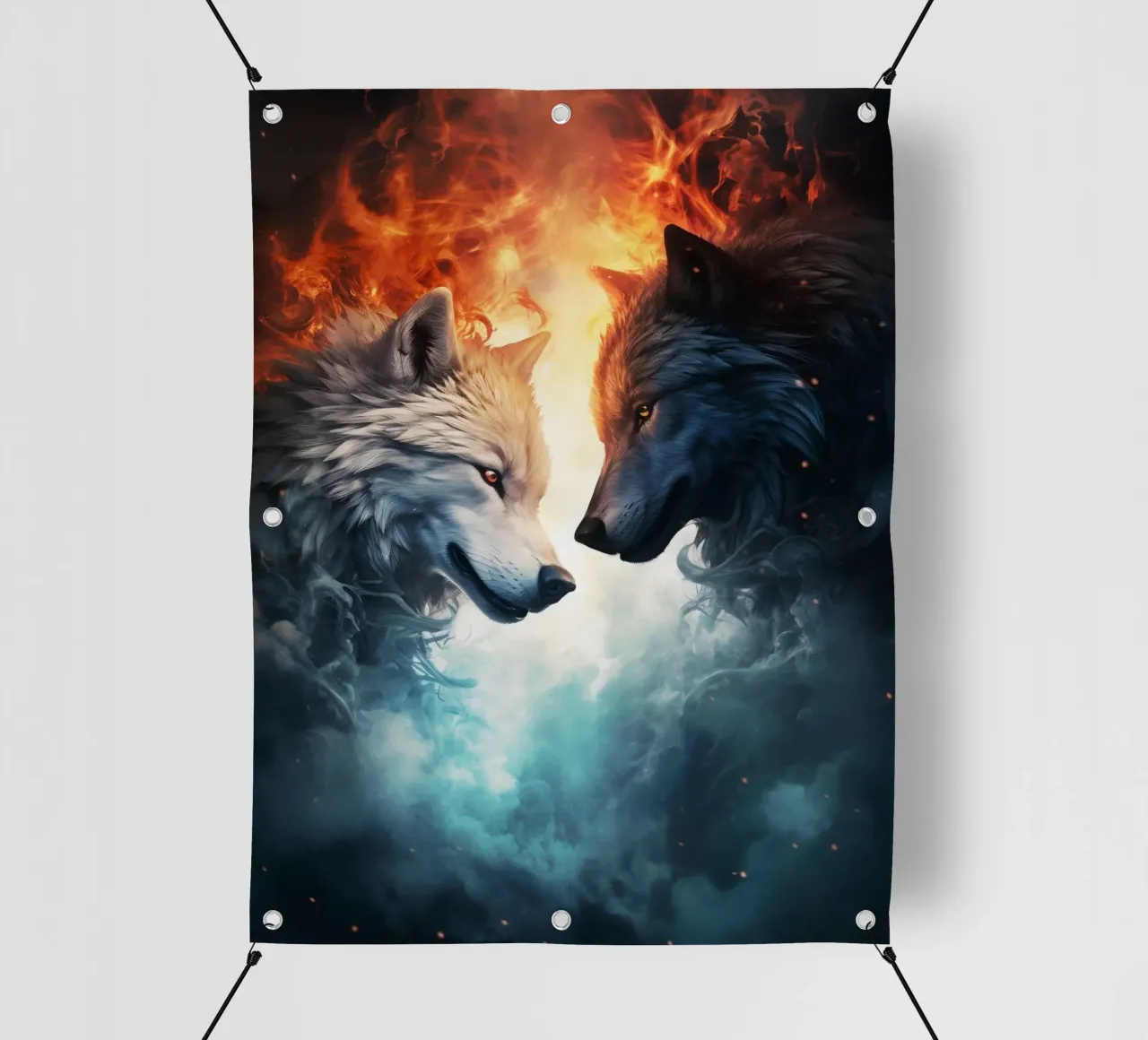 Wolves Fantasy pvc cover by Mateo