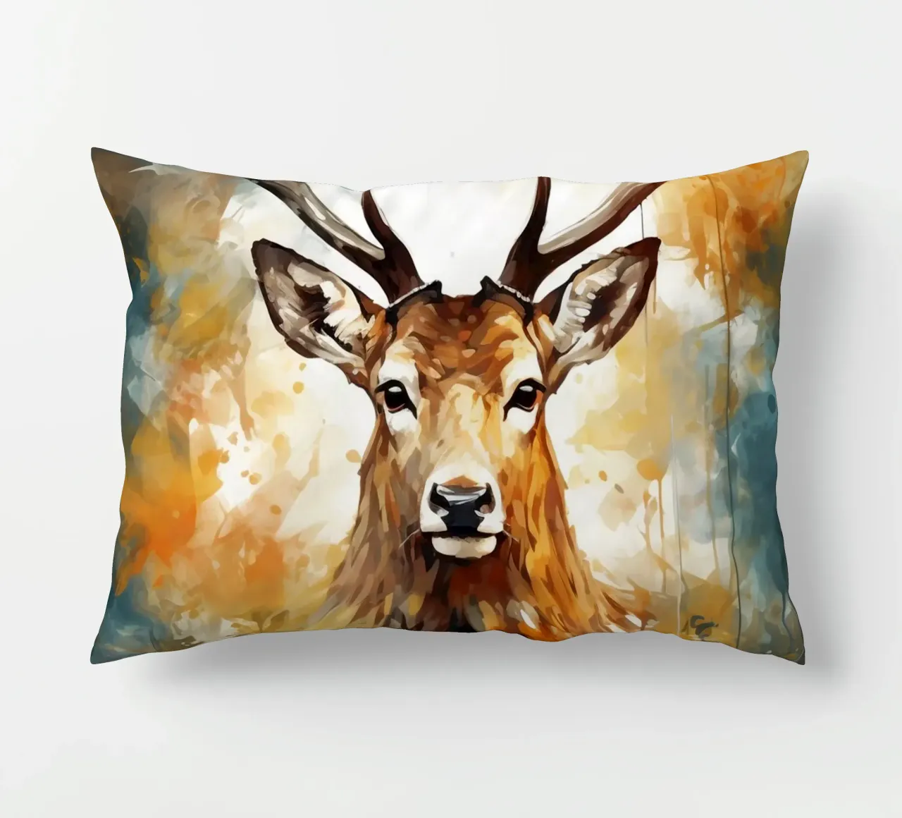Deer Abstract cuscino da Mateo