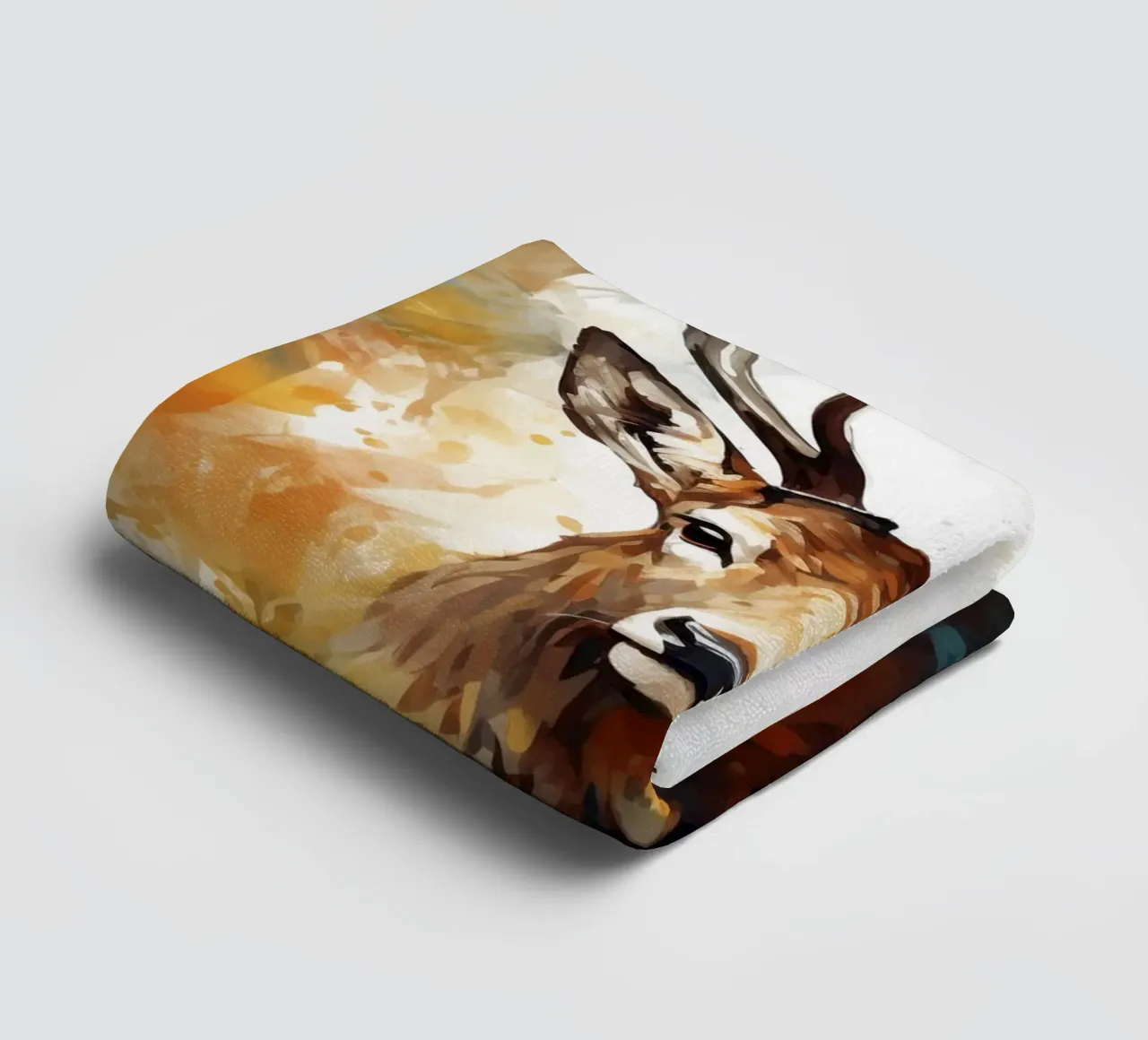 Deer Abstract asciugamano da bagno da Mateo
