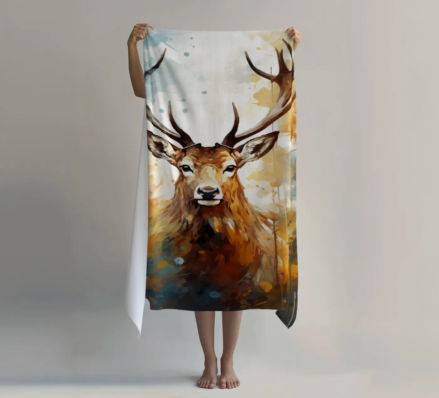 Deer Abstract telo mare da Mateo