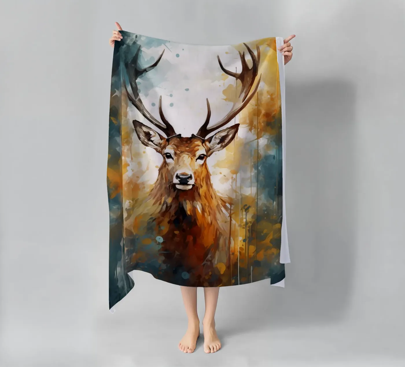 Deer Abstract telo mare da Mateo