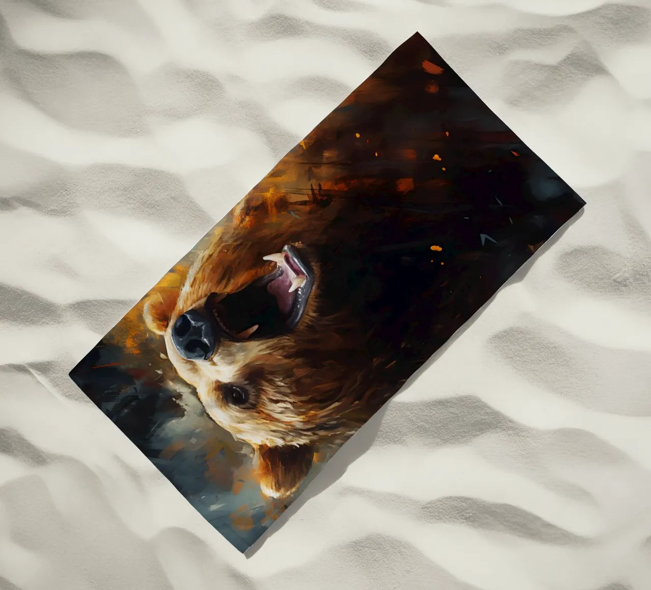 Bear Abstract telo mare da Mateo