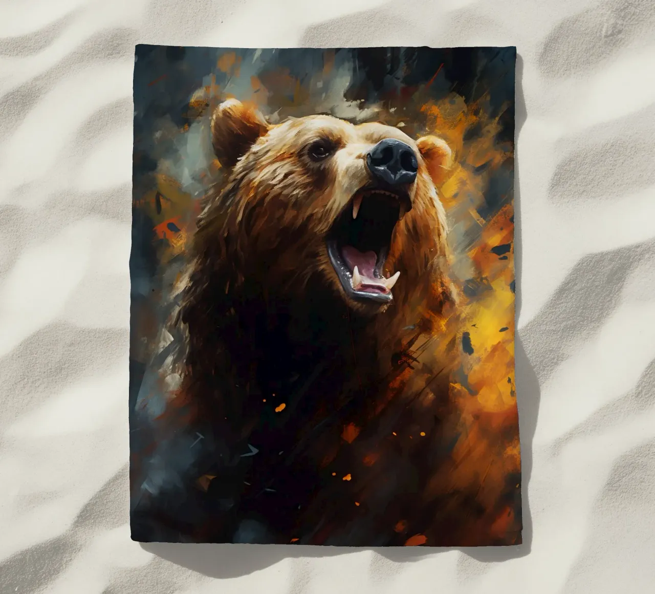 Bear Abstract telo mare da Mateo