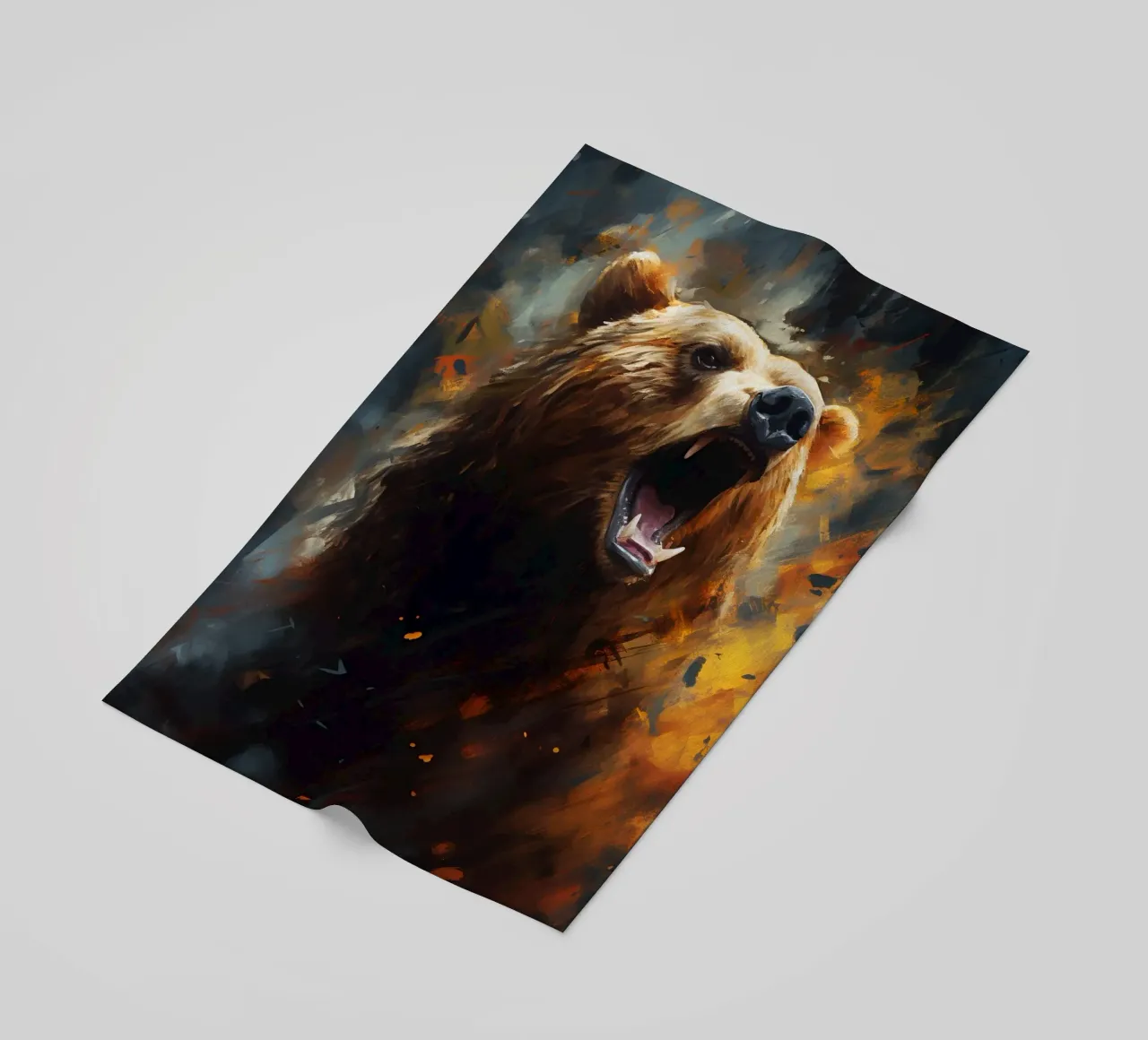 Bear Abstract telo mare da Mateo