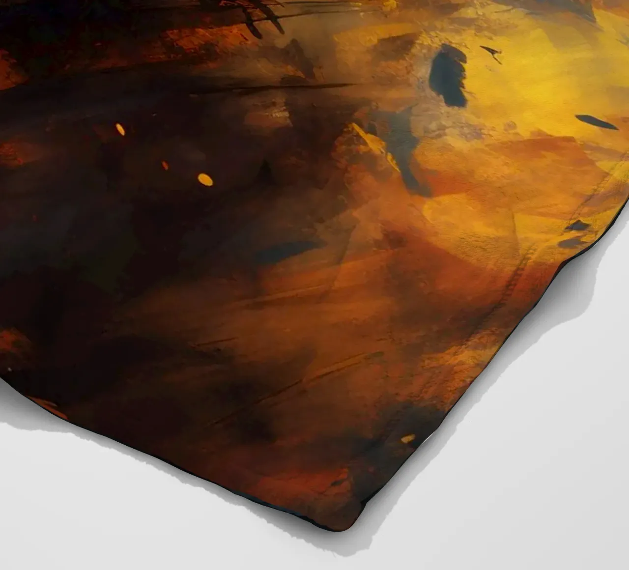 Bear Abstract coperta in pile da Mateo