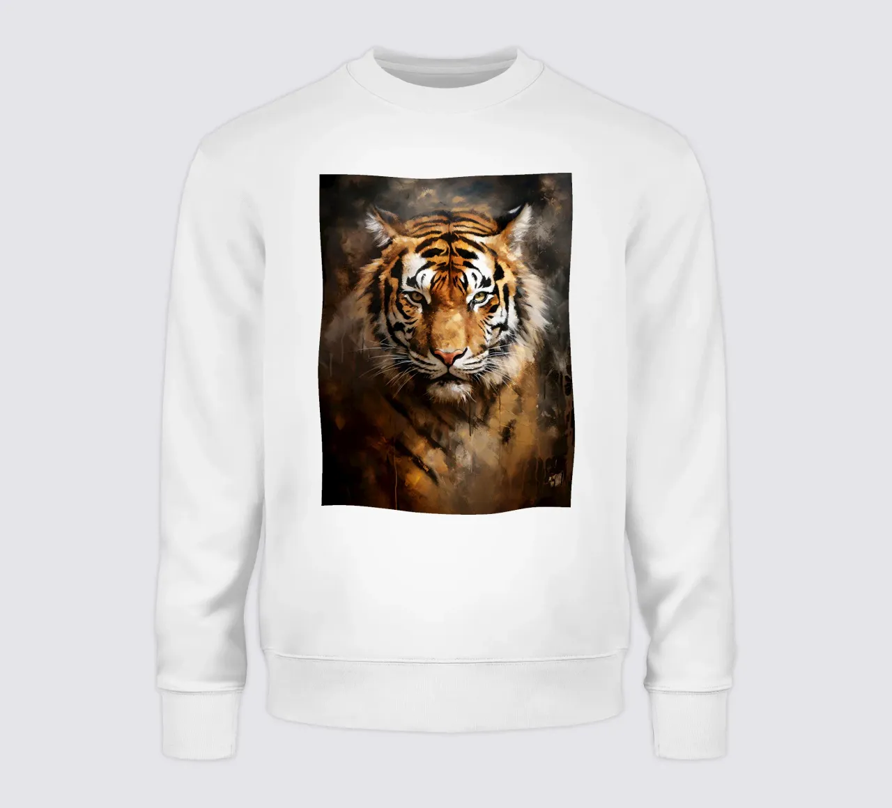 Tiger Abstract felpa da Mateo