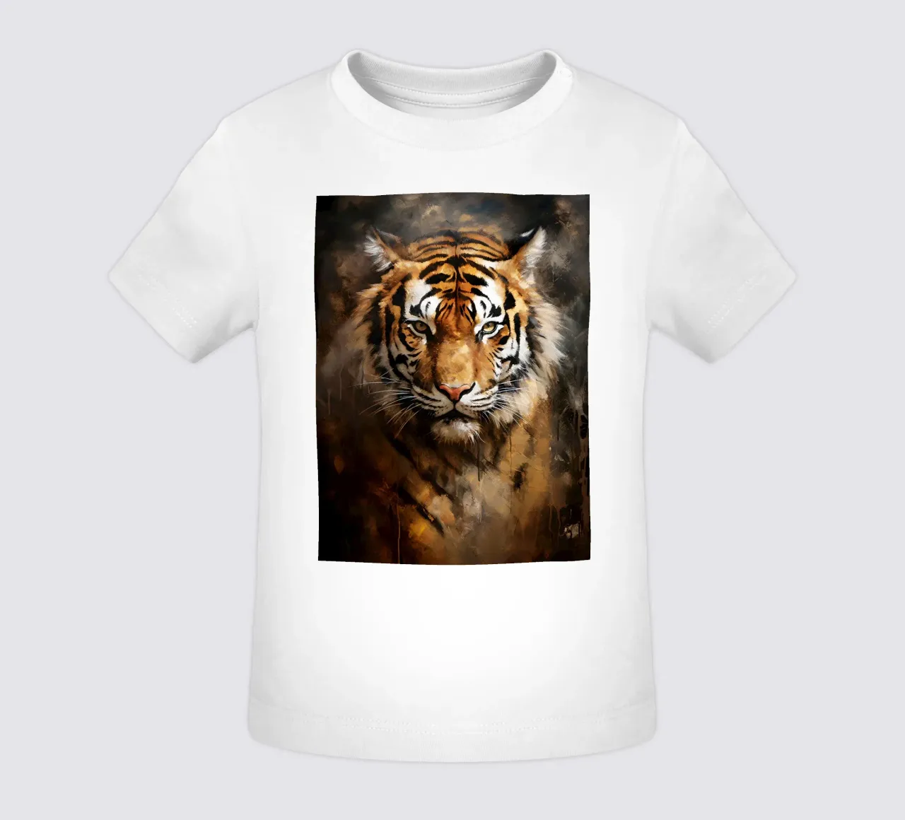 Tiger Abstract maglietta neonato da Mateo