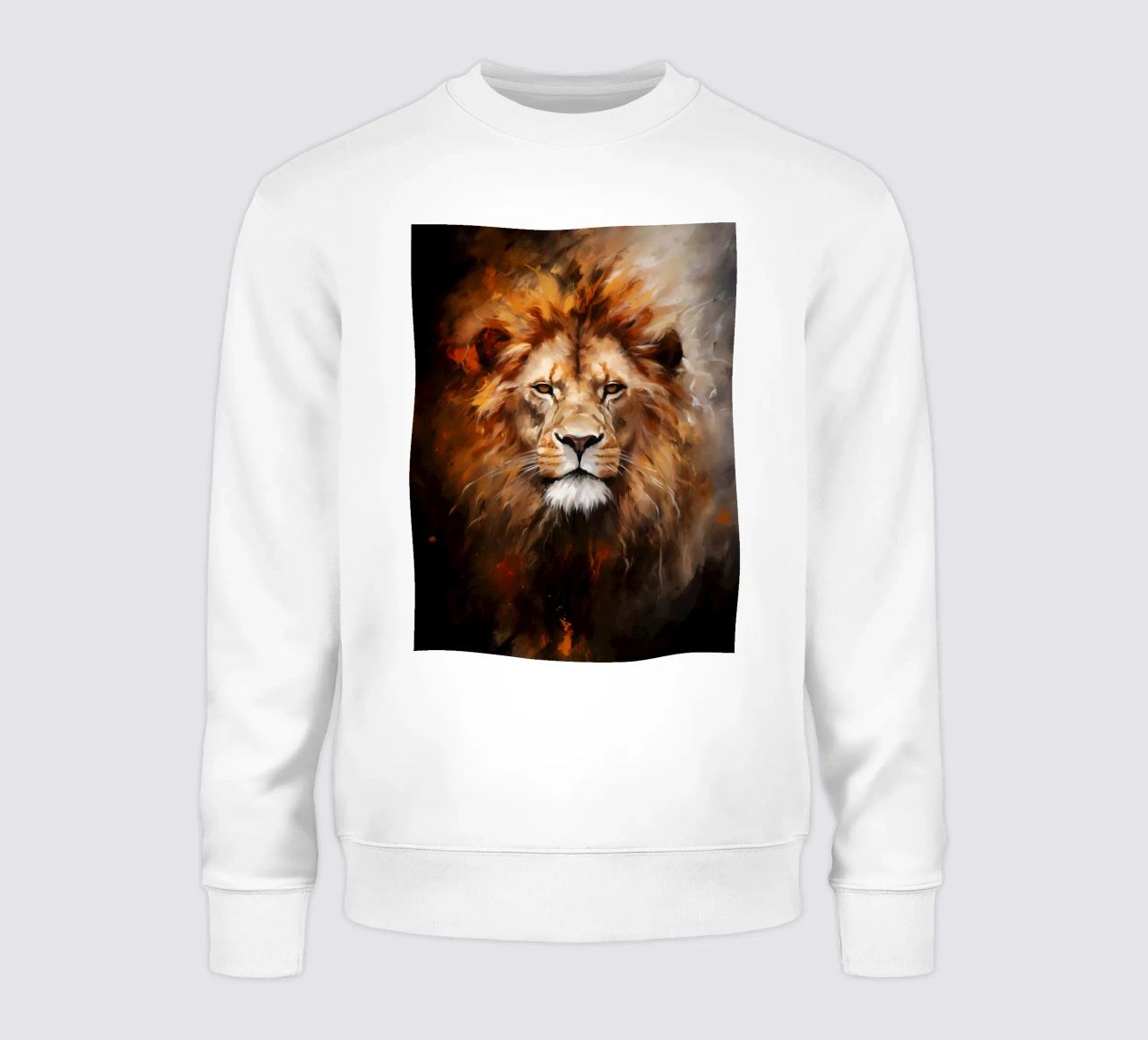 Lion Abstract felpa da Mateo
