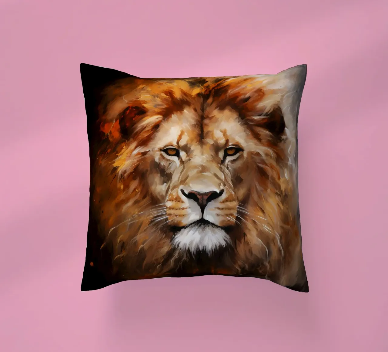 Lion Abstract cuscino da Mateo