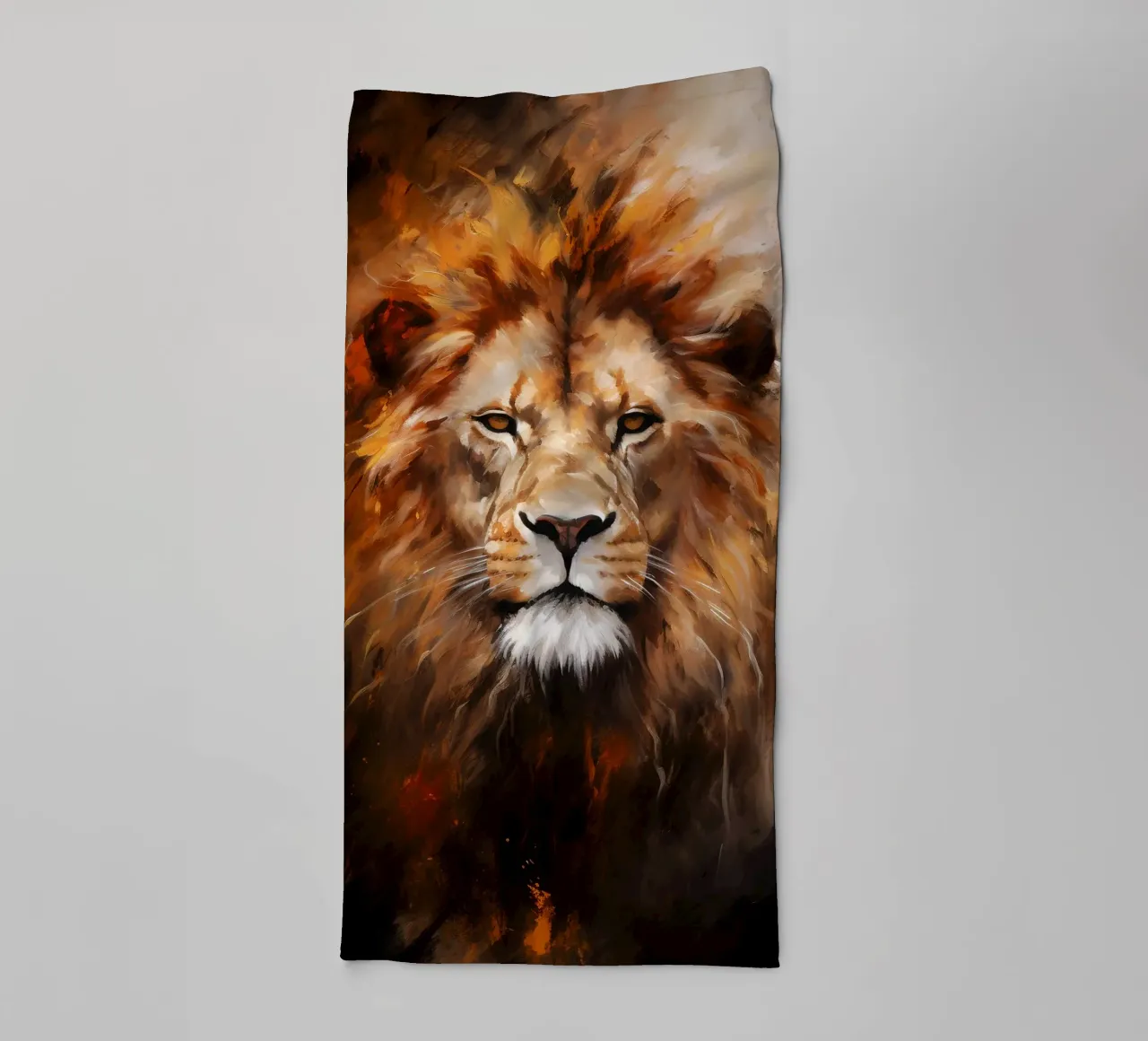 Lion Abstract asciugamano da bagno da Mateo