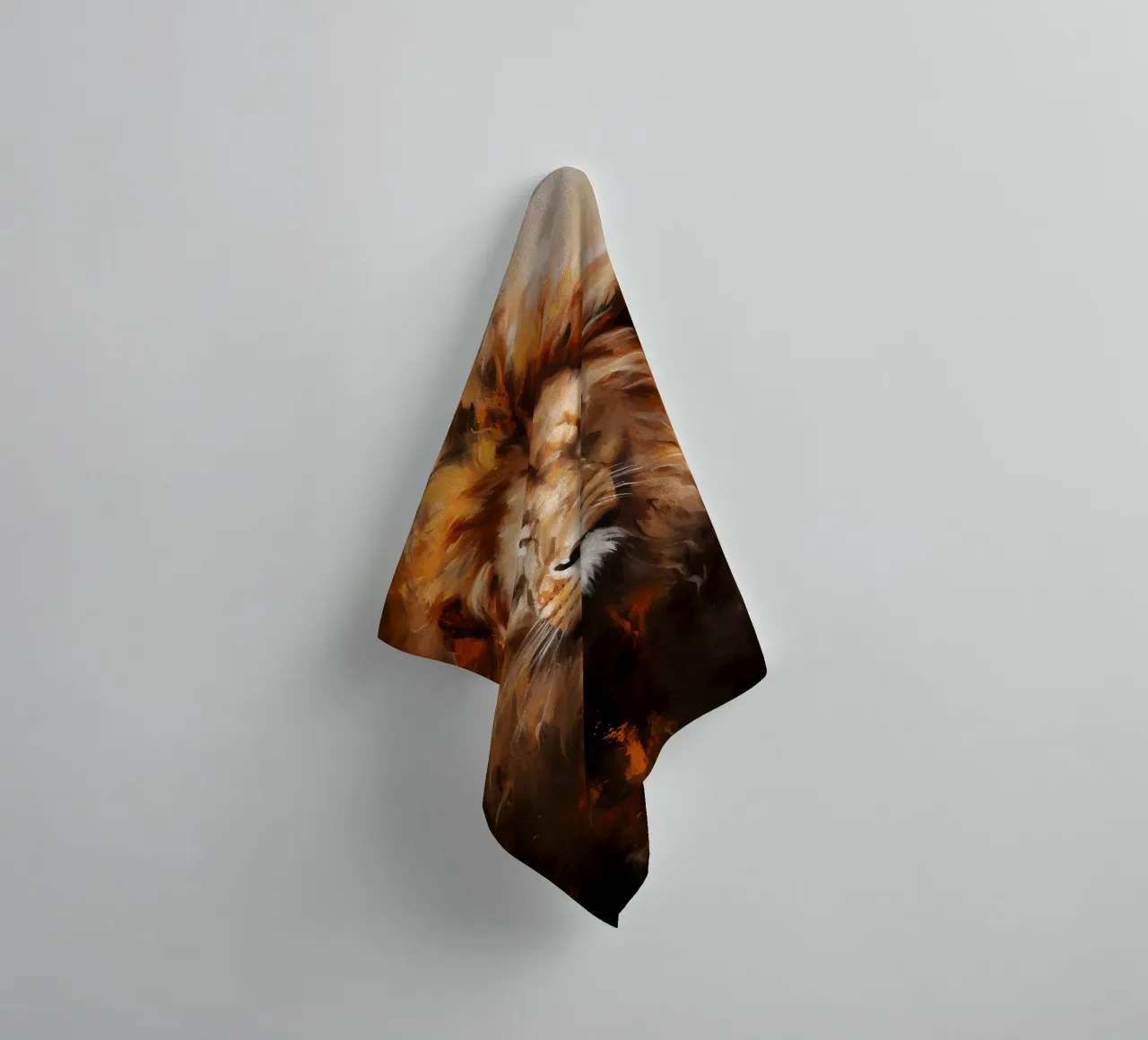 Lion Abstract asciugamano da bagno da Mateo