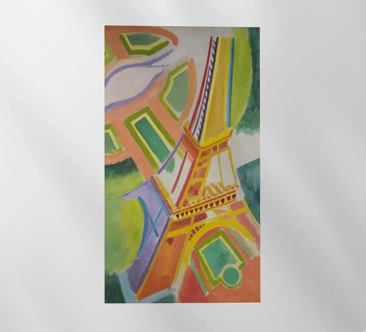 Robert Delaunay - Tour Eiffel pellicola backlit da Timeless Artworks