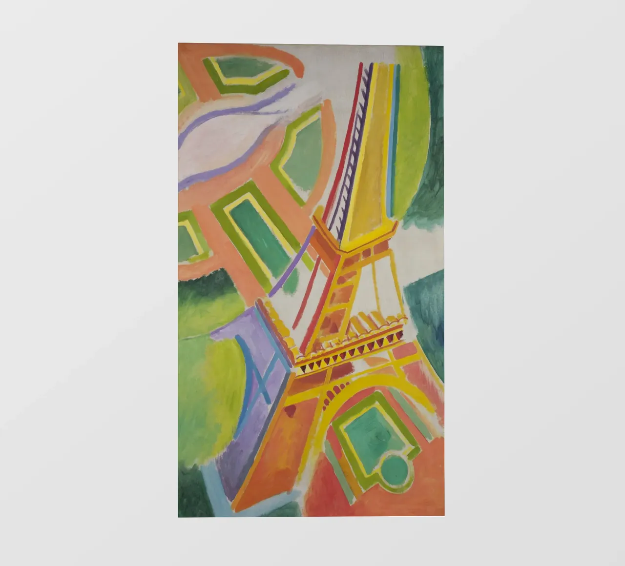 Robert Delaunay - Tour Eiffel pellicola backlit da Timeless Artworks