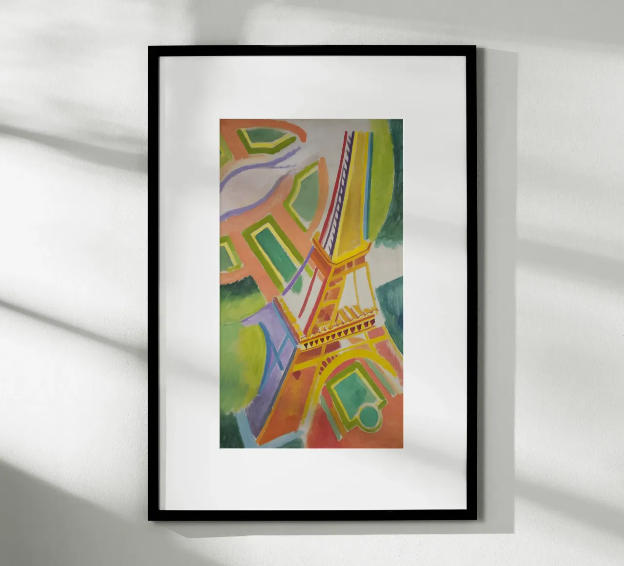 Robert Delaunay - Tour Eiffel carta hahnemühle da Timeless Artworks