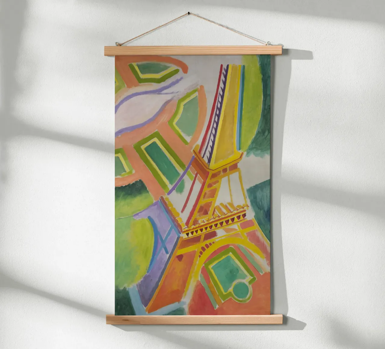 Robert Delaunay - Tour Eiffel carta hahnemühle da Timeless Artworks