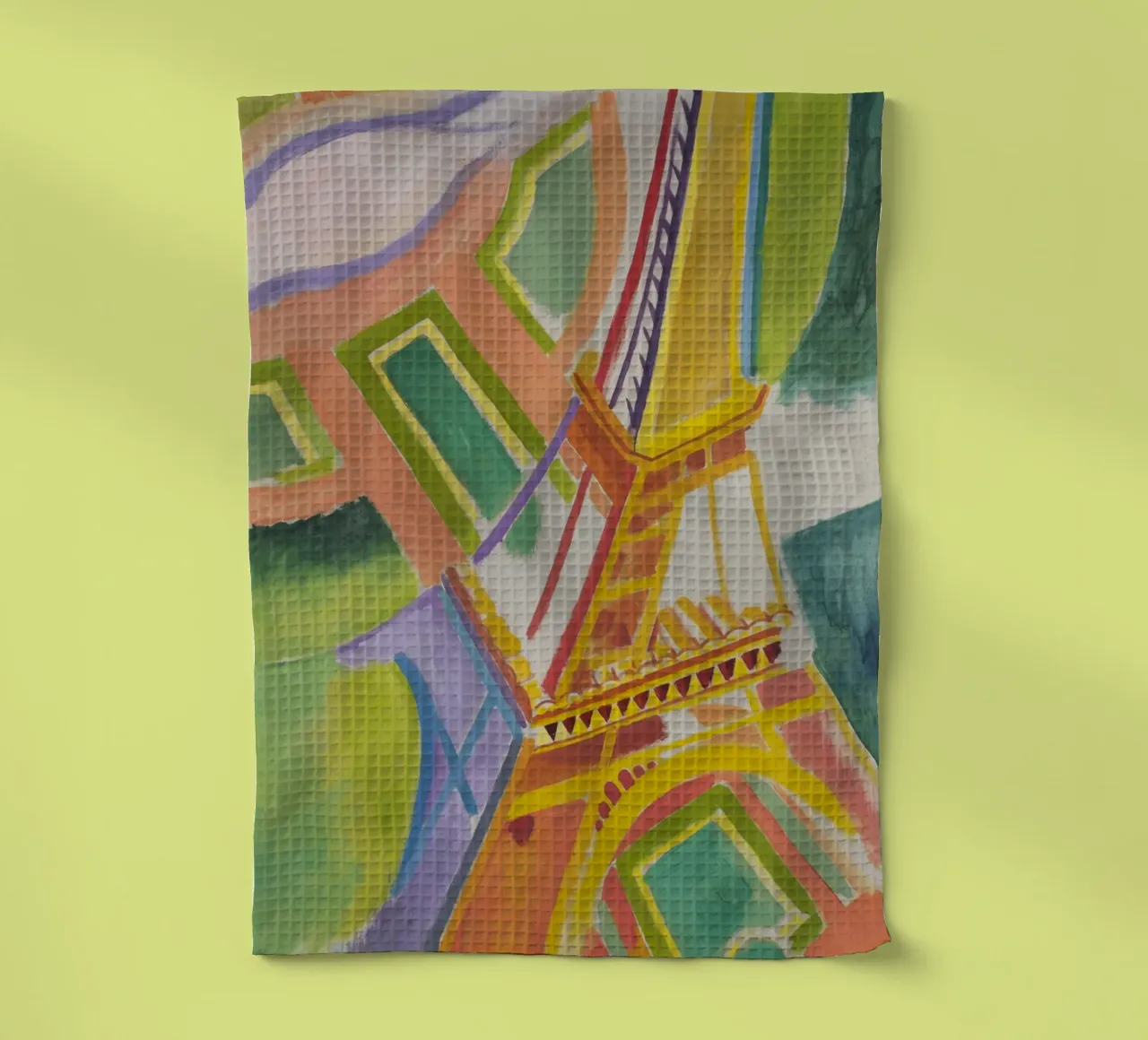 Robert Delaunay - Tour Eiffel canovaccio da cucina da Timeless Artworks