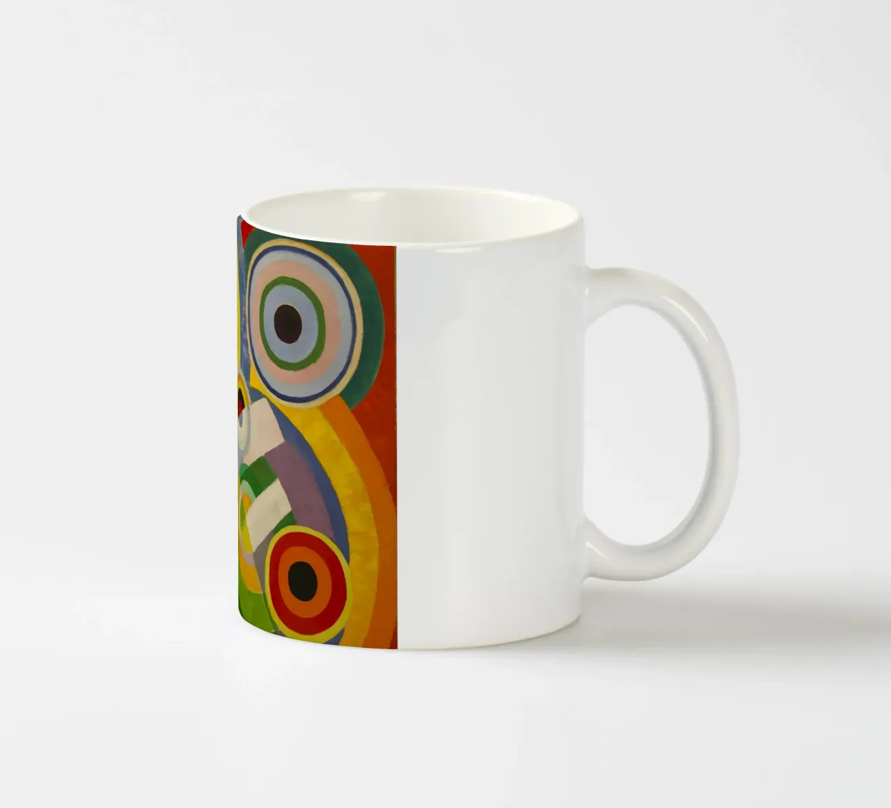 robert delaunay - Ritmo, gioia di vivere tazza in ceramica da Timeless Artworks