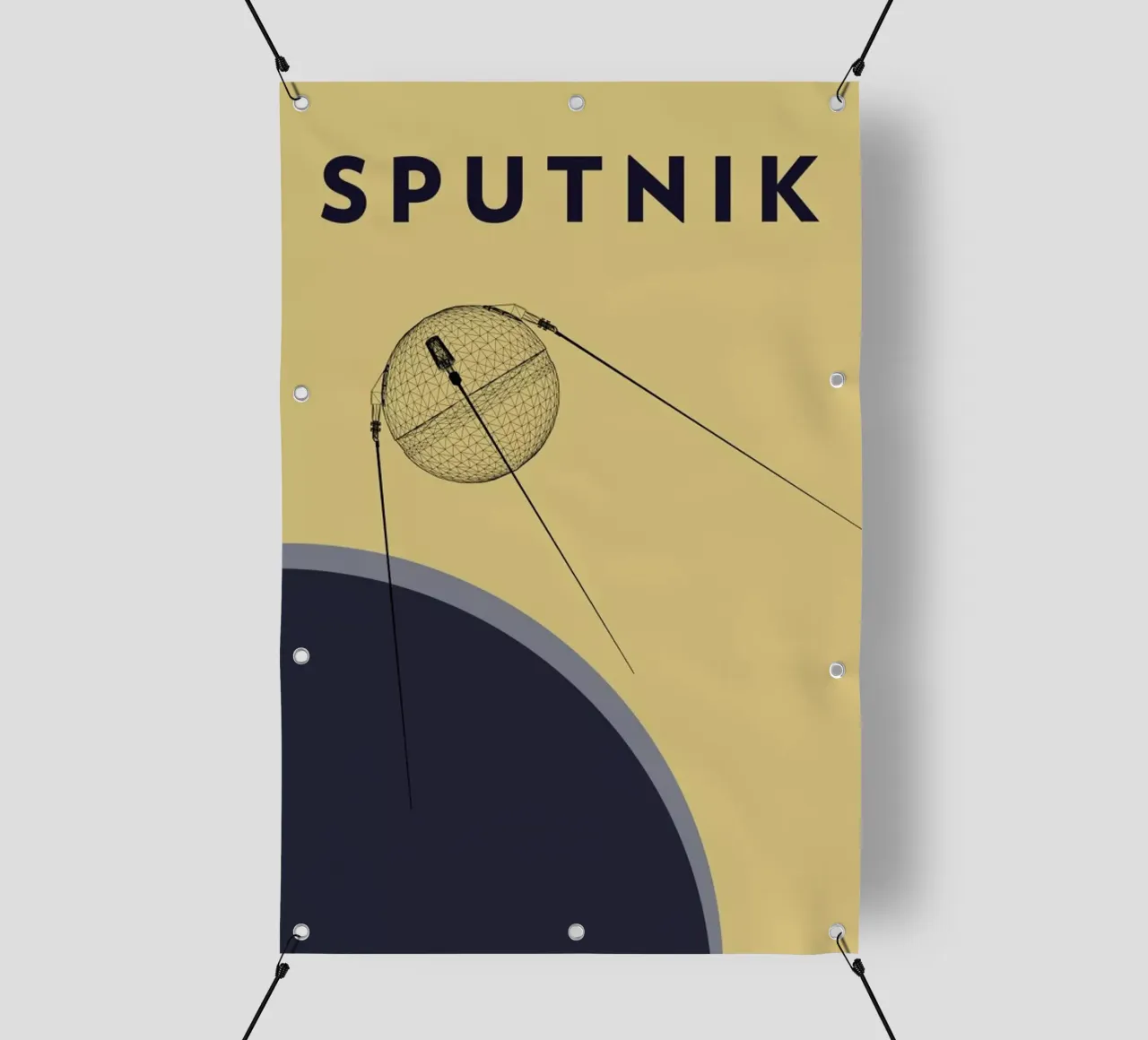 Sputnik 1 telo in pvc da Marc Schulthess